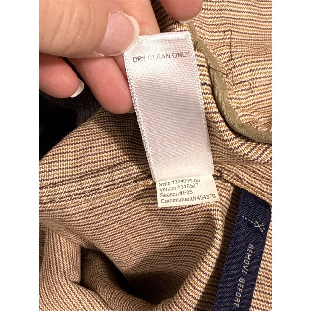 Banana Republic Blazer Mens Size 42R Linen Blend Two Button Preppy Office Career
